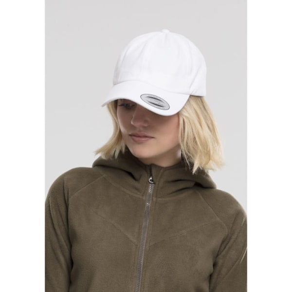 Casquette DAD - Flexfit - LAV PROFIL - Rød - 100% bomuld - One size rød