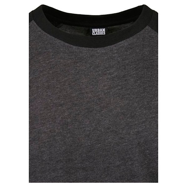 Urban Classics kontrastin pitkähihainen T-paita (isot koot) mörkblå XXXL