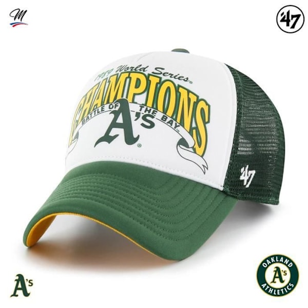 Casquette MLB Oakland Athletics Mousse 'Foam '47 Offside DT' - BCWS-FOAMC18KPP-DG89