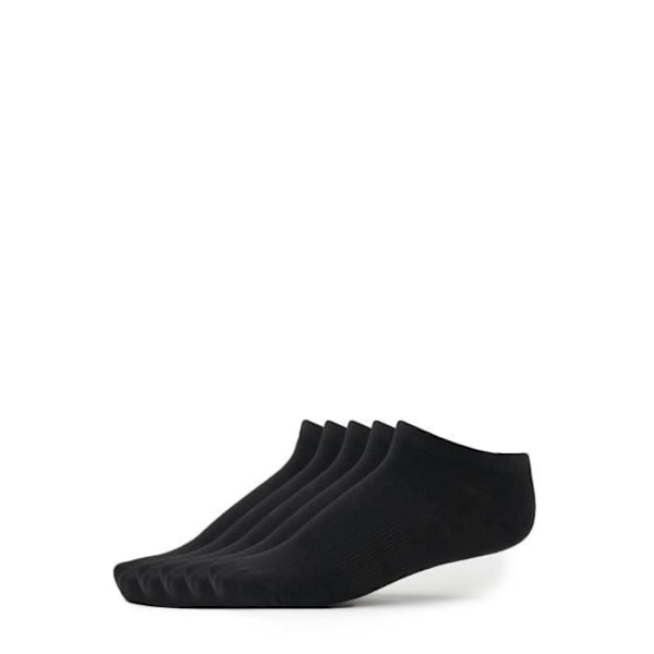 Ei näkyvät sukat - Urban Classics - Miehet - 5-pack - Musta - 80% puuvilla, 17% polyesteri Noir - 304622 39