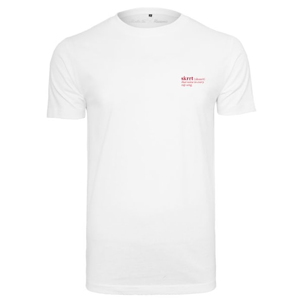 T-shirt - Mister Tee - den noie - Hvid - Voksen Vit XS