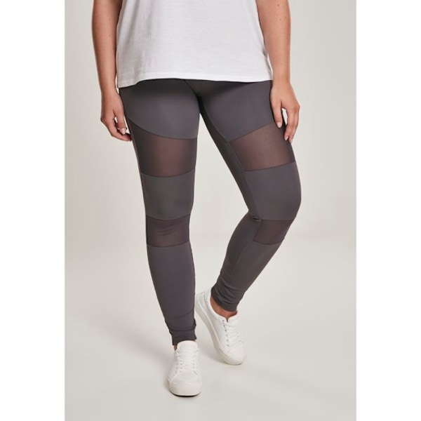 Legging damstorlekar - Urban Classic - Mesh - Elastisk - Röd färg - LOOSE passform grå XXXXXL