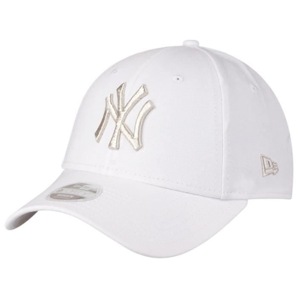 Casquette 9FORTY - New Era - New York Yankees - Vit - Silver - 100% Bomull vit, silver