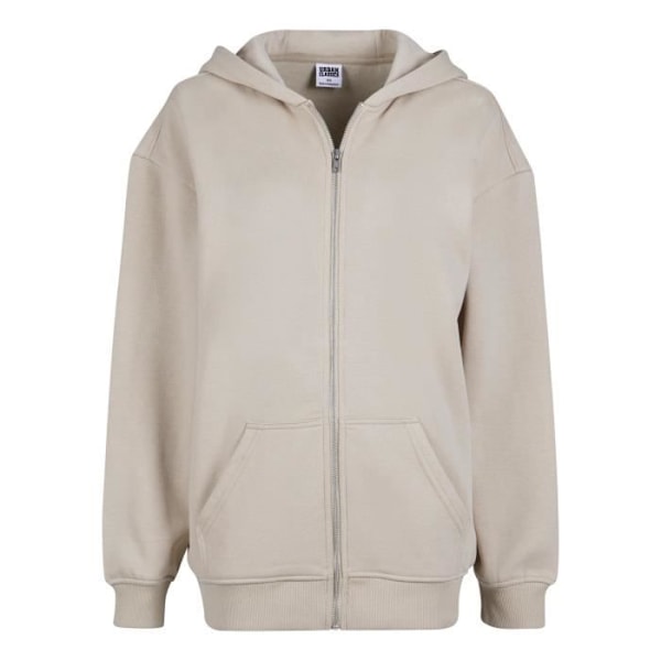 Urban Classics Oversized hoodie med lynlås til kvinder - M