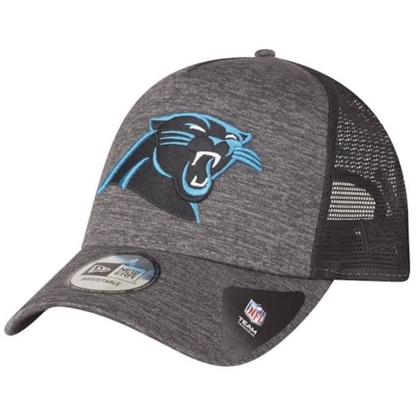 Casquette A-Frame - New Era - NFL Carolina Panthers - Justerbar - 100% Polyester - 3D Broderet Logo