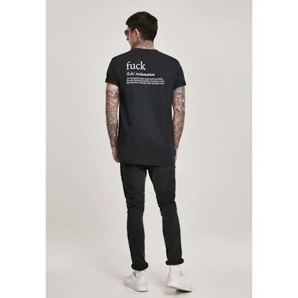 T-paita - Mister Tee - Vittu sinulle perus - 100% puuvillaa - Musta - Lyhyet hihat sort XL
