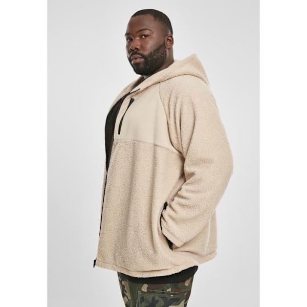 Parka Urban Classic dragkedja med huva GT Ljusbeige XXXXXL
