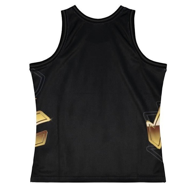 T-shirt med stropper - Orlando Magic - Big Face 4.0 - 100% poly mesh - Sublimeret tryk - Rund hals Svart jag