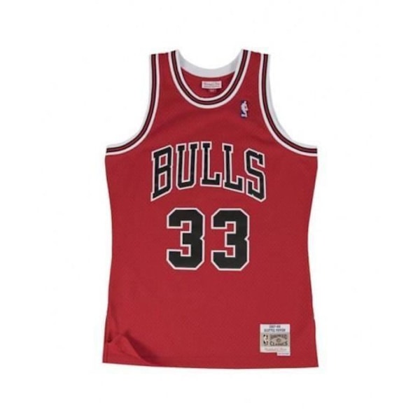 T-shirt - MITCHELL & NESS - Chicago Bulls - Rød - Sportswear - Voksen Mand Röd M