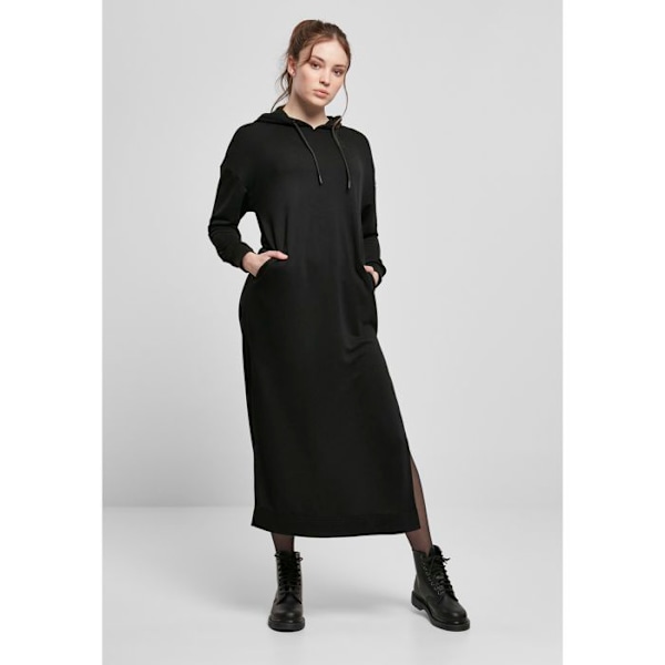 Hættetrøje - Urban Classics - Oversized - Vatteret - Sort - Kvinde svart XL
