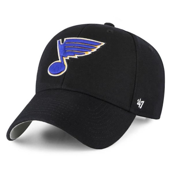 Justerbar cap 47 Brand - MVP St Louis Blues sort Svart