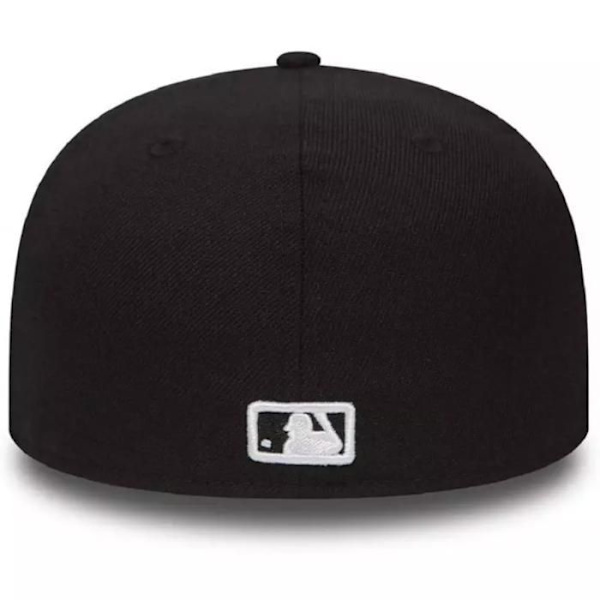 Keps - NEW ERA - BASIC Atlanta Braves - Svart - Bomull - Polyester - 8