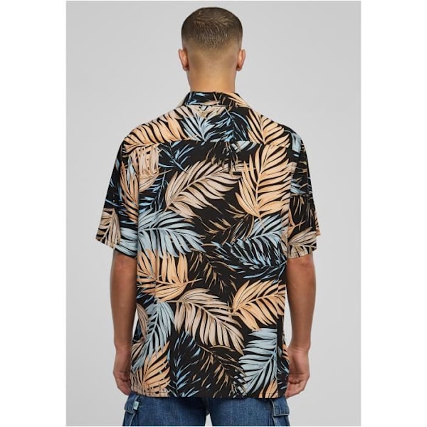 Chemise Urban Classics Viskose AOP Resort Palmfront S