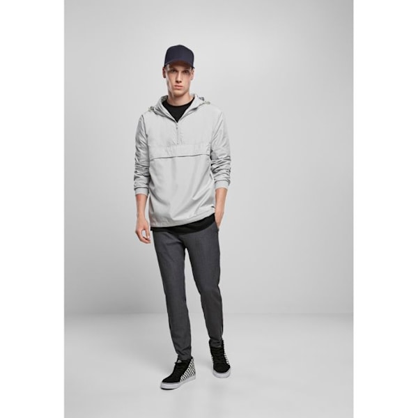 Vindjakke - Urban Classics - Basic Pullover - Lys grå - Unisex - Komfortabel og let ljusgrått XXL