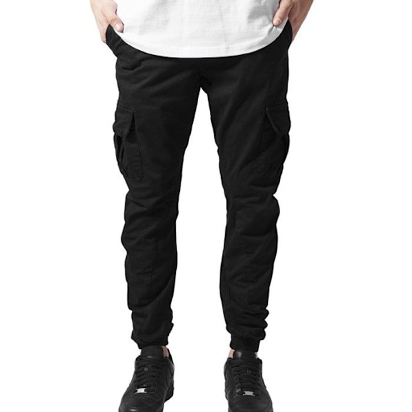 Urban Classics - CARGO Jogger Skinny Pants Svart XXXL