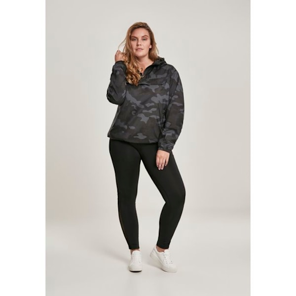 Sweatshirt - Urban Classic - Camo - Svart Kamouflage - Långa Ärmar - Huva svart camo S