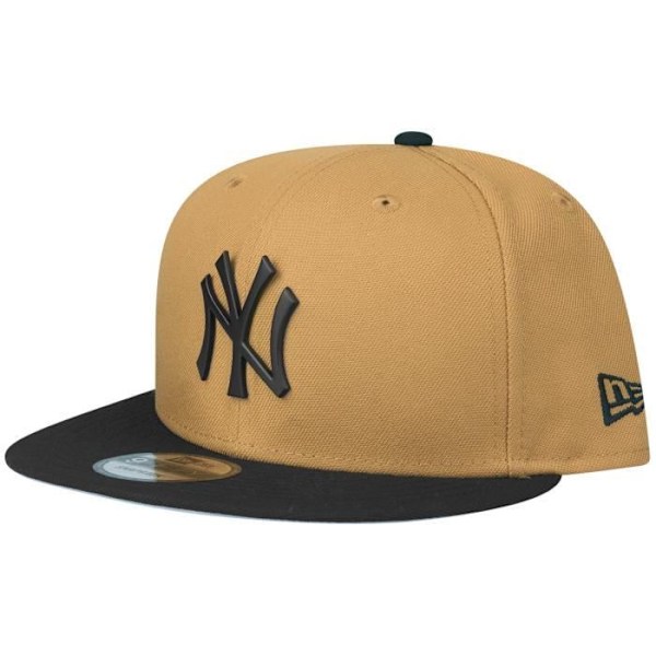 Snapback Kasket New Era - METAL BADGE New York Yankees - Hvid - Mand - Efterår / Vinter Svartvitt