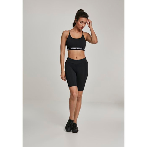 Cykelbukser - Urban Classic - Dame - Sort - Elastisk talje - Optimal komfort sort L