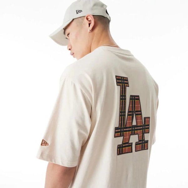 T-shirt - New Era - Los Angeles Dodgers - Tartan Infill - Korte ærmer - Unisex I'm sorry, but I need more context  XL