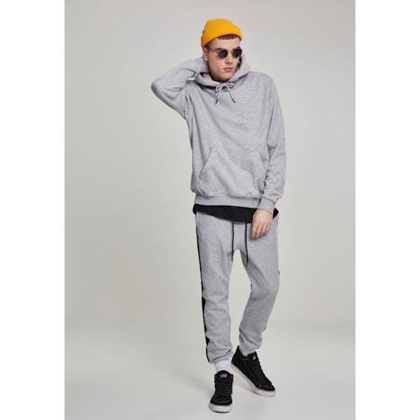 Huppari - Urban Classic - Perus Terry - Harmaa - Pitkät hihat - Kangaroo-tasku grå M