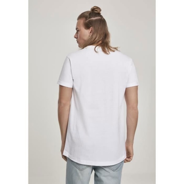 T-shirt - Urban Classic - formet - Hvid - Korte ærmer - 100% bomuld Vit M