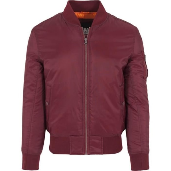 Urban Classics - KIILTÄVÄ BOMBER Takki viininpunainen Röd M