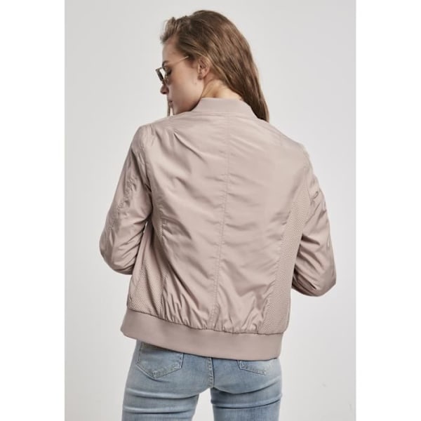 Urban Classics naisten bombers-takki - vaaleanpunainen Lyserød XL
