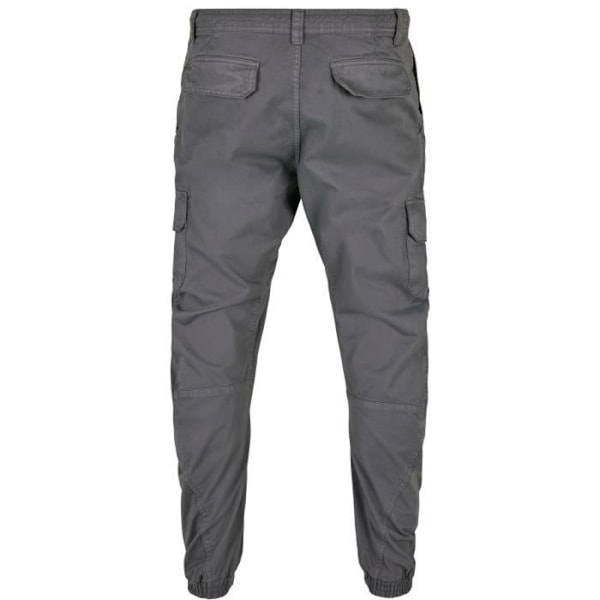 Cargobyxor - Urban Classics - Svart - XL - Herr - Mjuk bomullstwill - Dragsko Svart