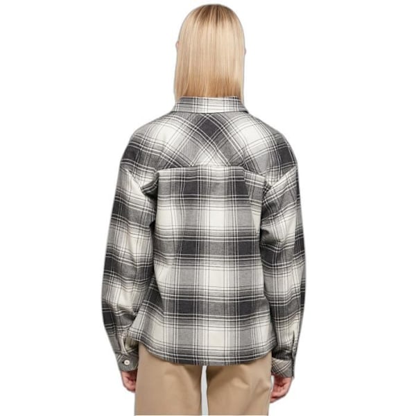 Oversize ternet skjorte til kvinder Urban Classics GT - hvid/sort - 2XL vit svart XXXXXL