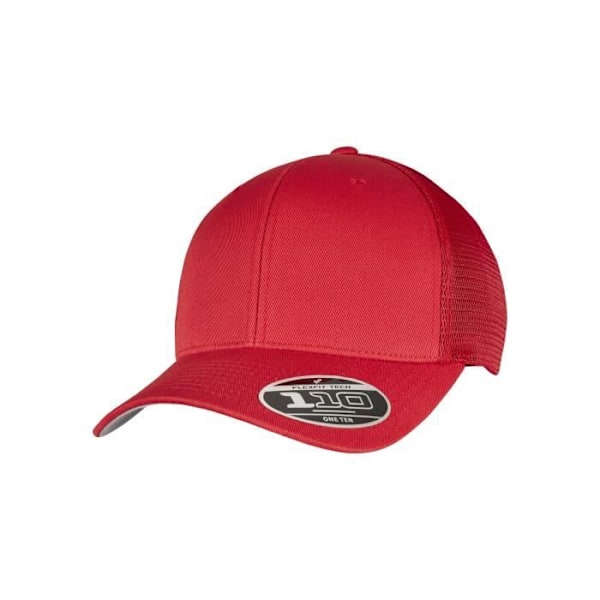 Casquette - Urban Classics - 110 mesh - Rød - Bomuld - Polyester - One size Röd
