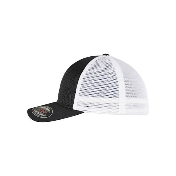 Casquette - Urban Classics - 360 Omnimesh - Sort/Hvid - Urban Stil - One Size Svart vit S / M
