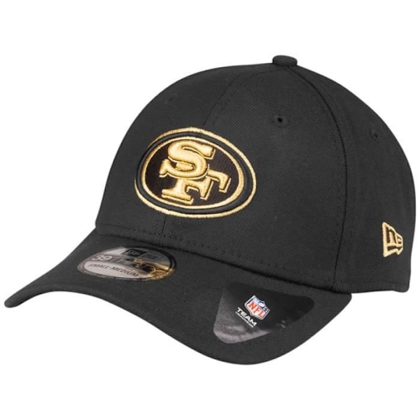 Casquette New Era 39Thirty - San Francisco 49ers svart/guld - Sportkläder Svart S / M