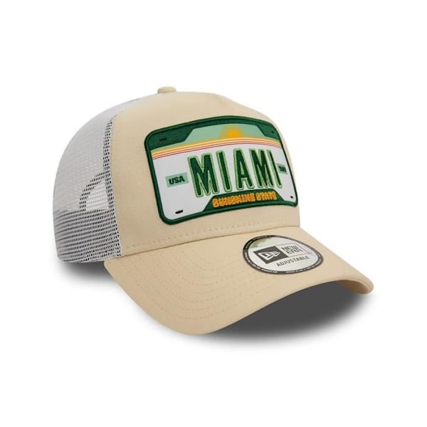 Truckerkeps - NEW ERA - 60565418 - Färg: Beige - Stil: Avslappnad - Komfort: Överlägsen