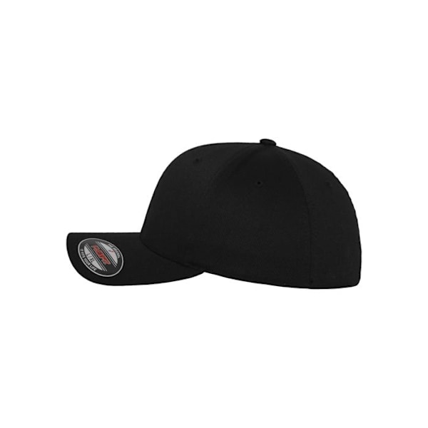 Casque - Flexfit - Ullkammad - Svart - Sportkläder - Mix. svart/svart XXL