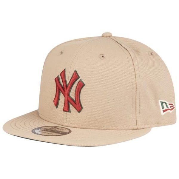 New Era 9Fifty Snapback - New York Yankees camel punainen