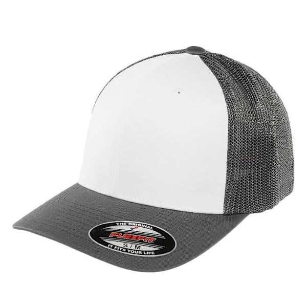 Flexfit Miehet Lippikset / Flexfitted Verkko grå L/XL