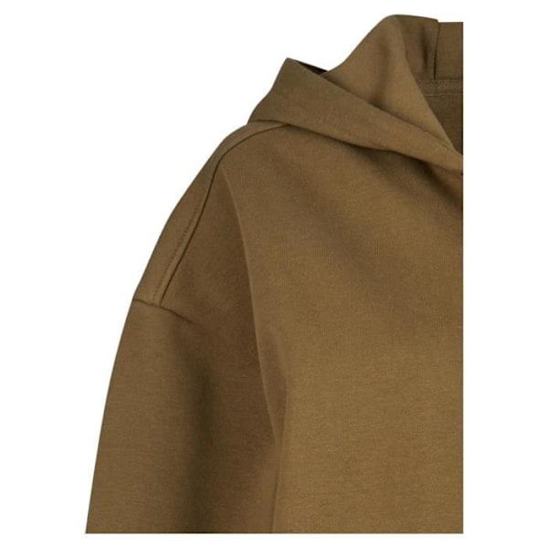 Hættezippertrøje - Urban Classics - Oversize - Brun - Kvinder - Lange ærmer - jag