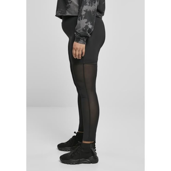 Høj talje leggings til kvinder Urban Classics Tech Mesh Sort S