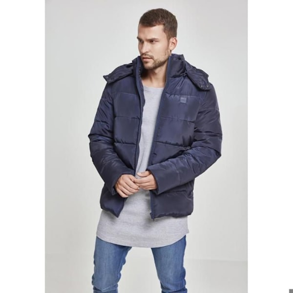 Parka - Urban Classic - Hætte - Sort - Unisex - Voksen svart jag