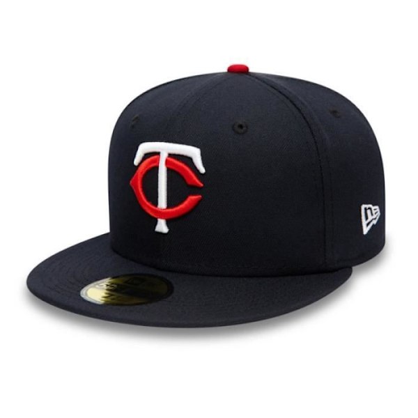 Kasket - NEW ERA - Minnesota Twins - 59Fifty - Struktureret - Sort - Størrelse 7 1/4 (57,7 cm) Svart