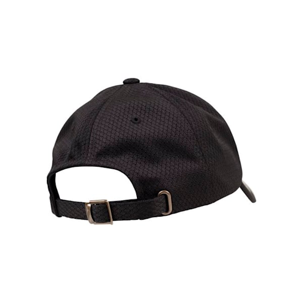 Casquette Dad Cap - Flexfit - Honeycomb - Sort - 100% Polyester - One Size sort