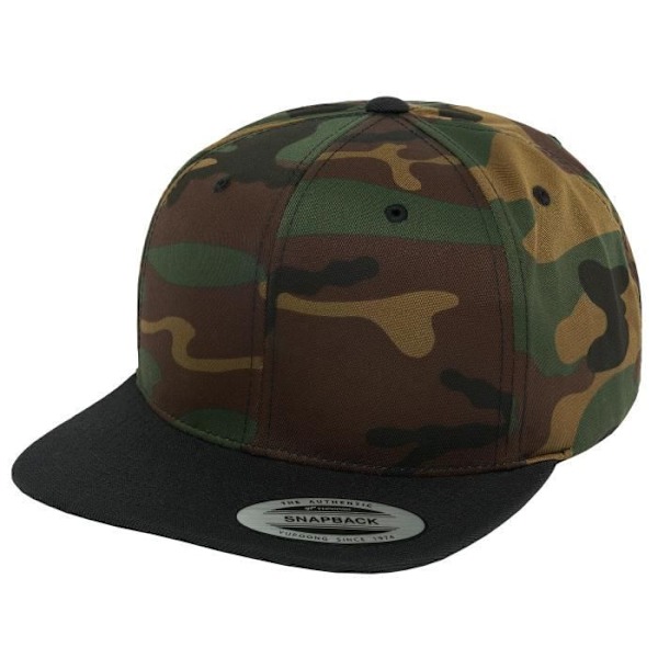 Snapback- ja Strapback-lippis - Flexfit - Klassinen 2-sävyinen kamouflage - Säädettävä - Kamouflage - Kaupunkityylinen