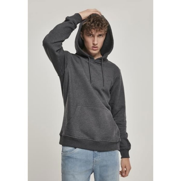 Sweatshirt - Urban Classic - Terry basic - Mørkebrun - Lange ærmer - Hættekolle Mörkbrun M