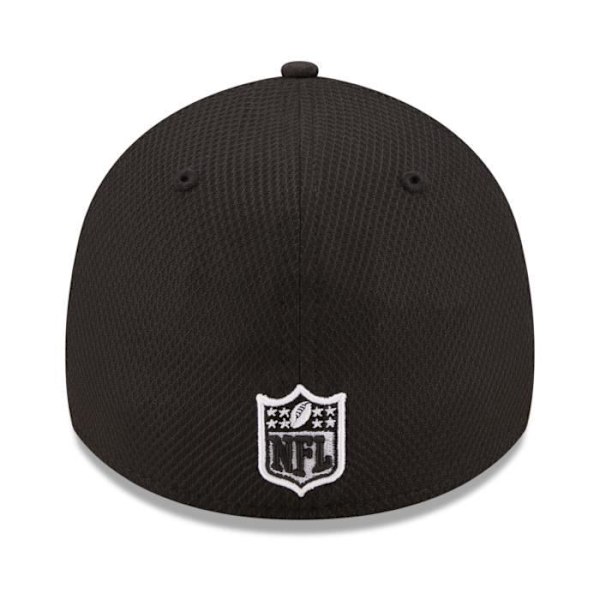 Casquette New Era 39Thirty Diamond Era - NFL SHIELD sort - Herre Svart M/L