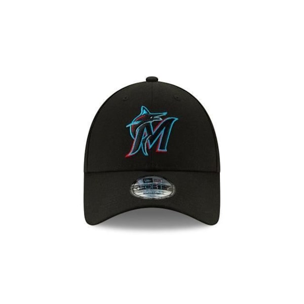 Casquette - New Era - 9FORTY - Miami Marlins - Svart - Justerbar - 100% Polyester svart