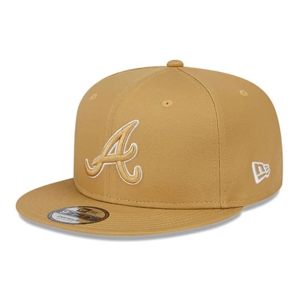 Snapback-keps - New Era - 9FIFTY - Atlanta Braves - 100% Bomull - Beige Beige S / M