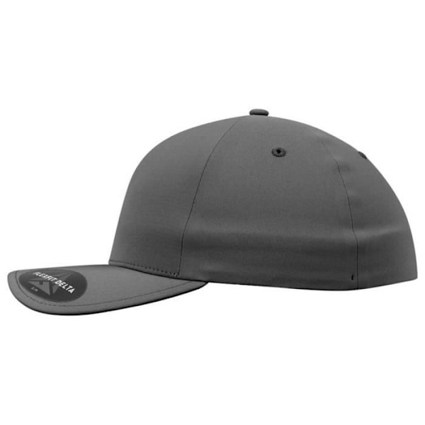 Flexfit Delta Lippu - FLEXFIT - Tummanharmaa - Polyesteri ja elastaani - Urheiluvaatteet mörkgrå L/XL