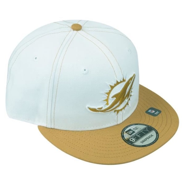 Snapback-lippis Miami Dolphins - New Era - 9Fifty - Valkoinen / Panama - Aikuisille Miehet Urheiluvaatteet Blanco / Panamá