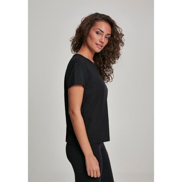 T-shirt til kvinder - MISTER TEE - Venter på fredag - Sort - Korte ærmer - Rund hals sort XS