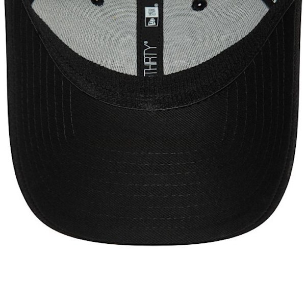 Basebollkeps - New Era - 39THIRTY - Los Angeles Dodgers - Monokrom - Stretch Fit svart S / M